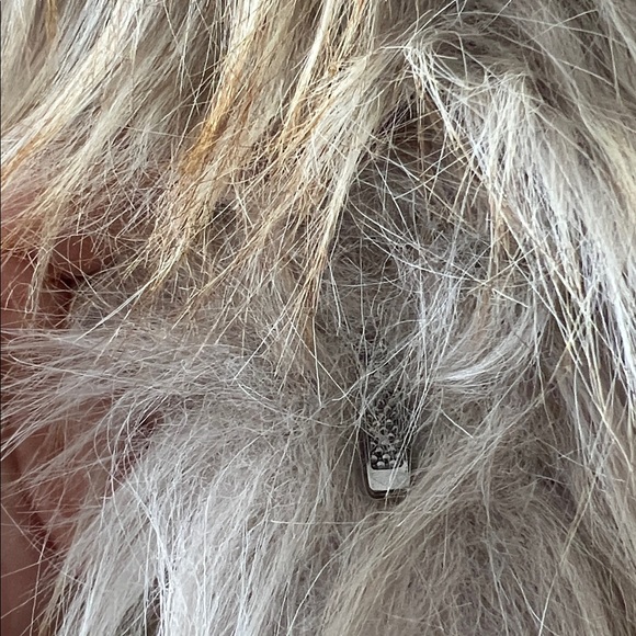 NWT NastyGal Nasty Gal faux fur jacket coat collared cropped 4 mob wife - Picture 14 of 14